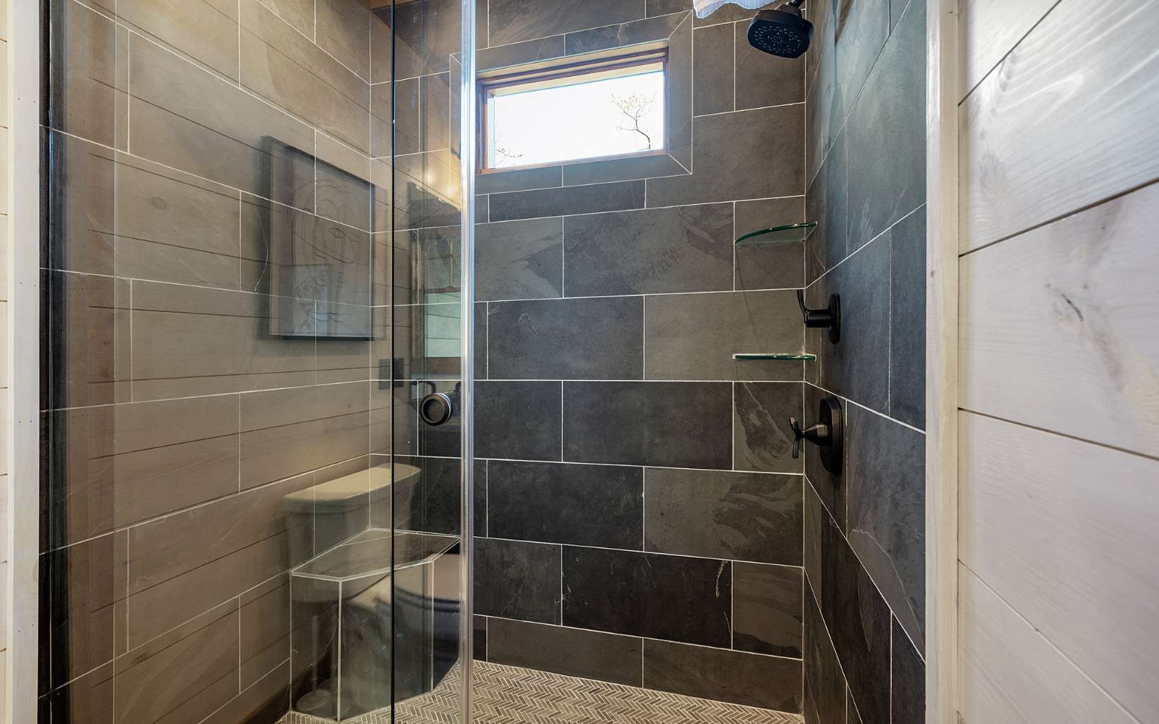 814 Overlook Drive Blue Ridge, GA 30513 - Photo 18 of 53 a bathroom with a shower