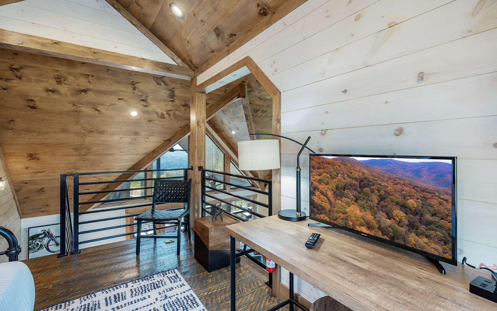 814 Overlook Drive Blue Ridge, GA 30513 - Photo 26 of 53 a view of entryway with wooden floor