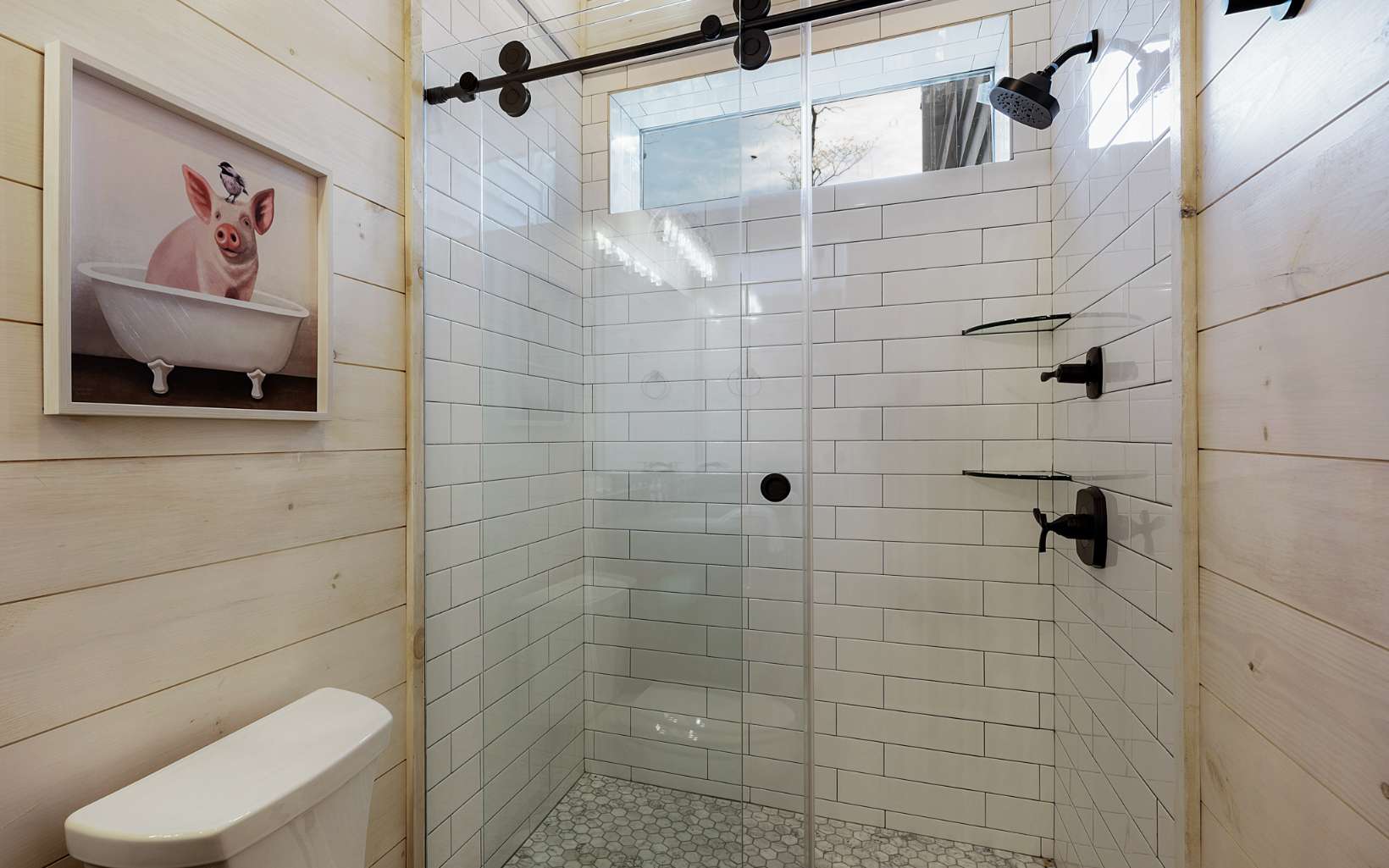 814 Overlook Drive Blue Ridge, GA 30513 - Photo 49 of 53 a bathroom with a shower