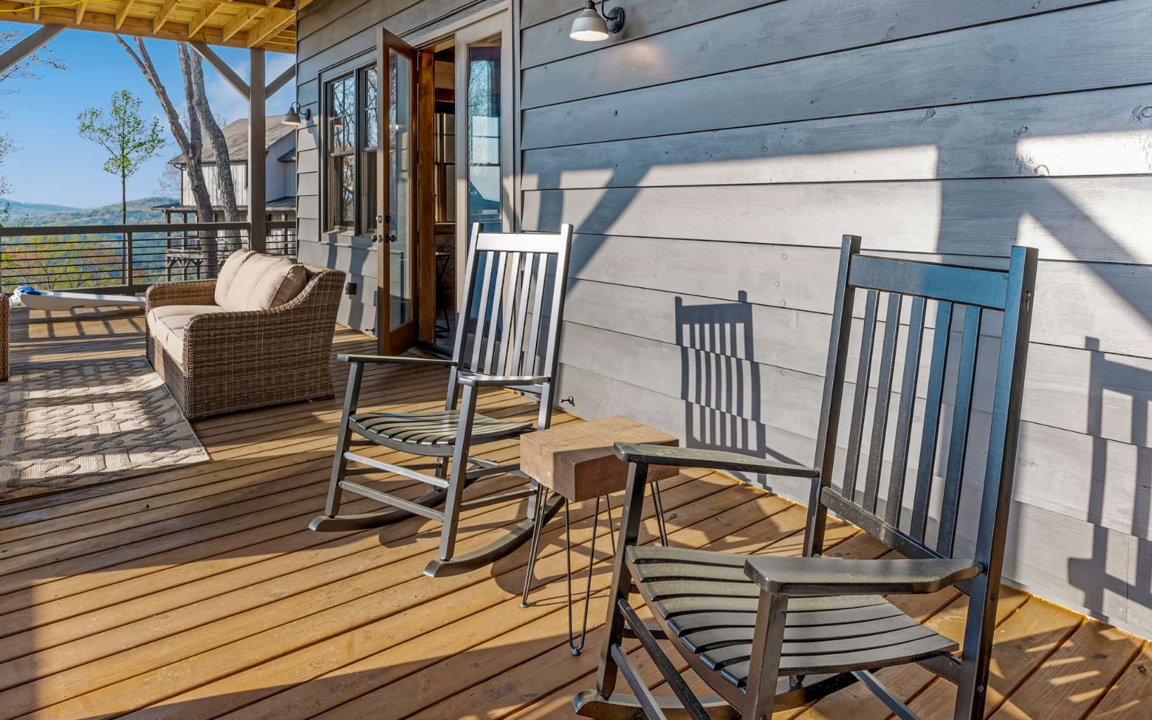 814 Overlook Drive Blue Ridge, GA 30513 - Photo 52 of 53 a balcony view with two chairs and a table