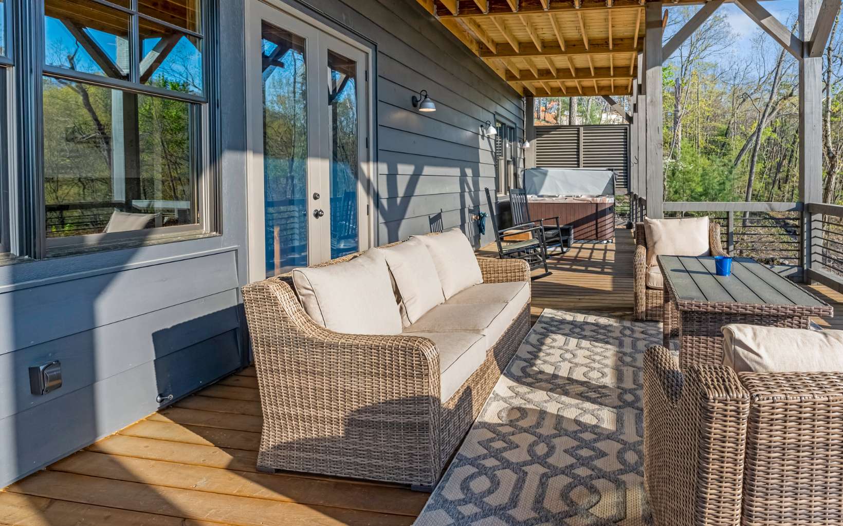 814 Overlook Drive Blue Ridge, GA 30513 - Photo 53 of 53 a view of living room filled with furniture and a table