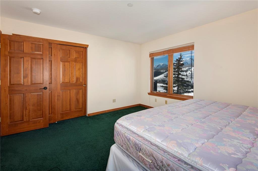 731 Pioneer Creek Road Silverthorne, CO 80498 - Photo 23 of 32 a bedroom with a bed and a window