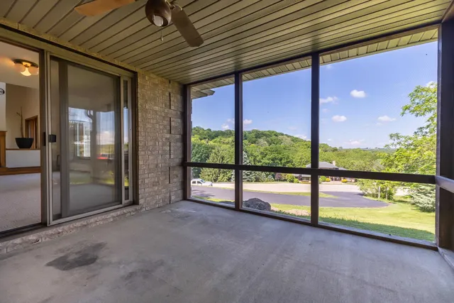 a view of an entryway