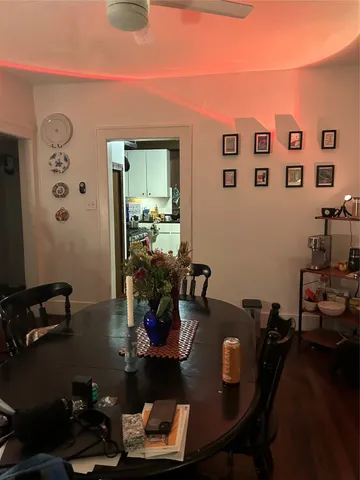 a living room with furniture window and potted plant