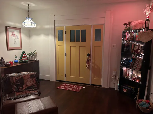 a room with toys and wooden floor