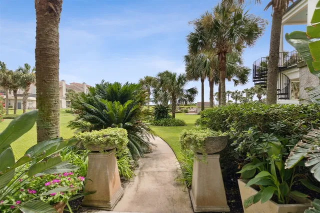 a view of a lake with a house