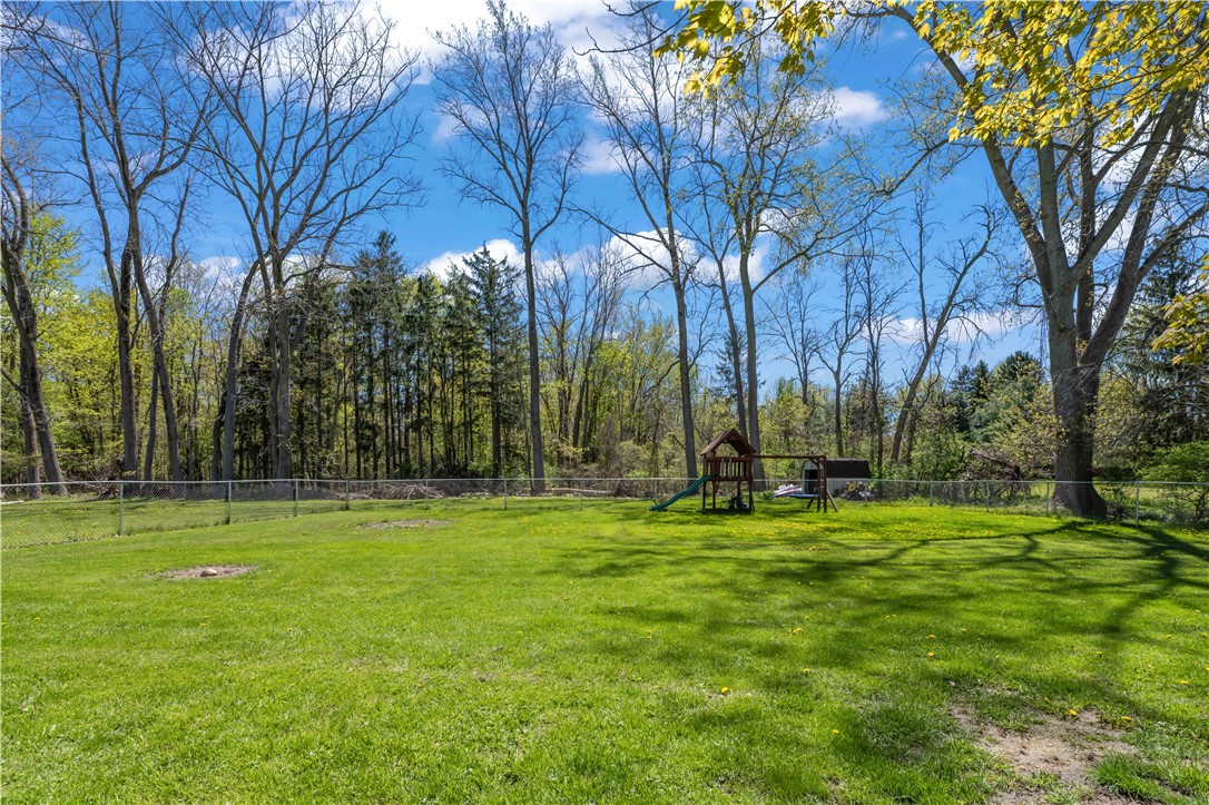 14404 Lime Kiln Road Barre, NY 14411 - Photo 33 of 40 Fenced Backyard