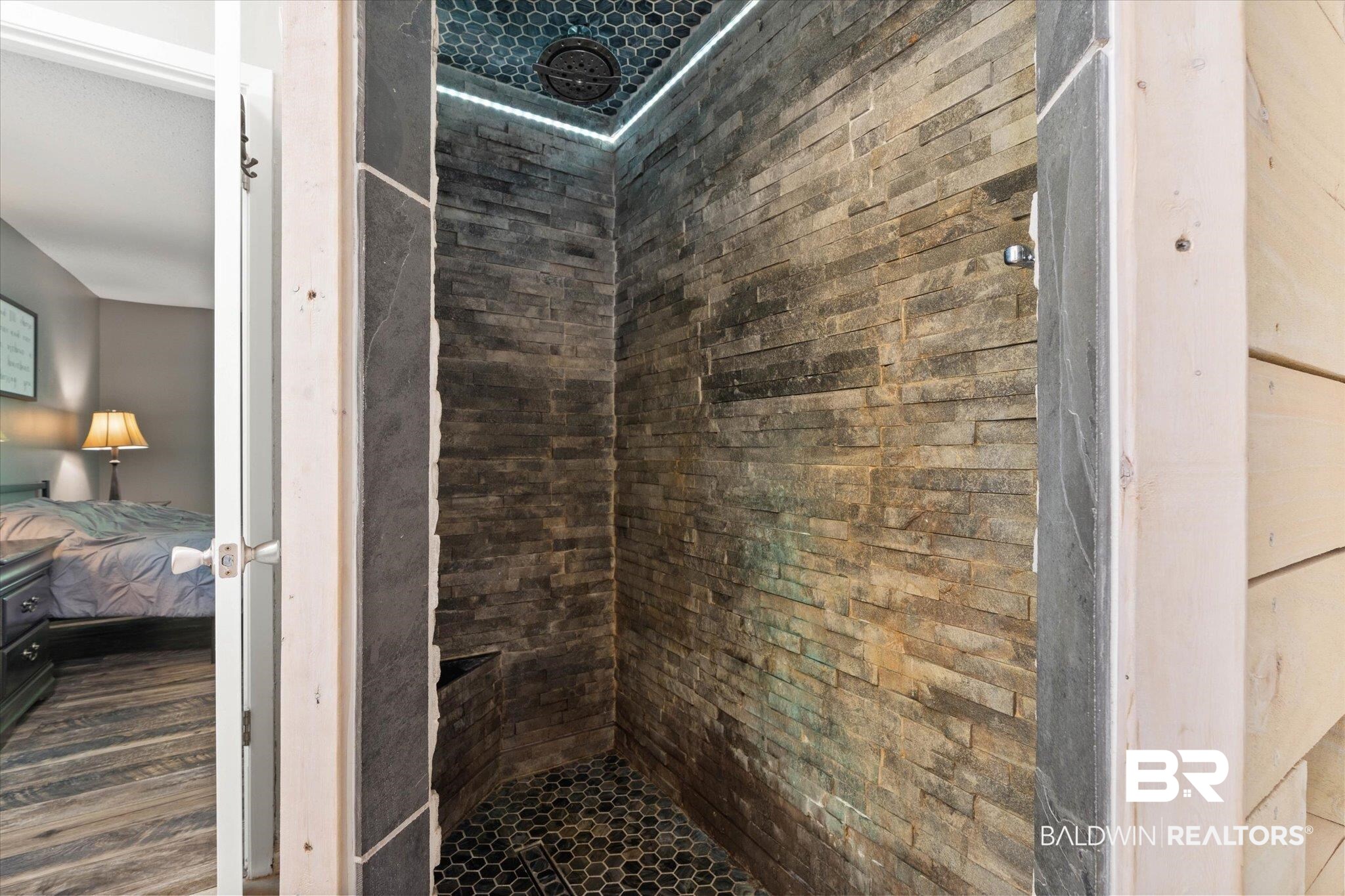 1025 Walter Smith Road Mobile, AL 36695 - Photo 27 of 46 Ensuite bathroom with tiled shower