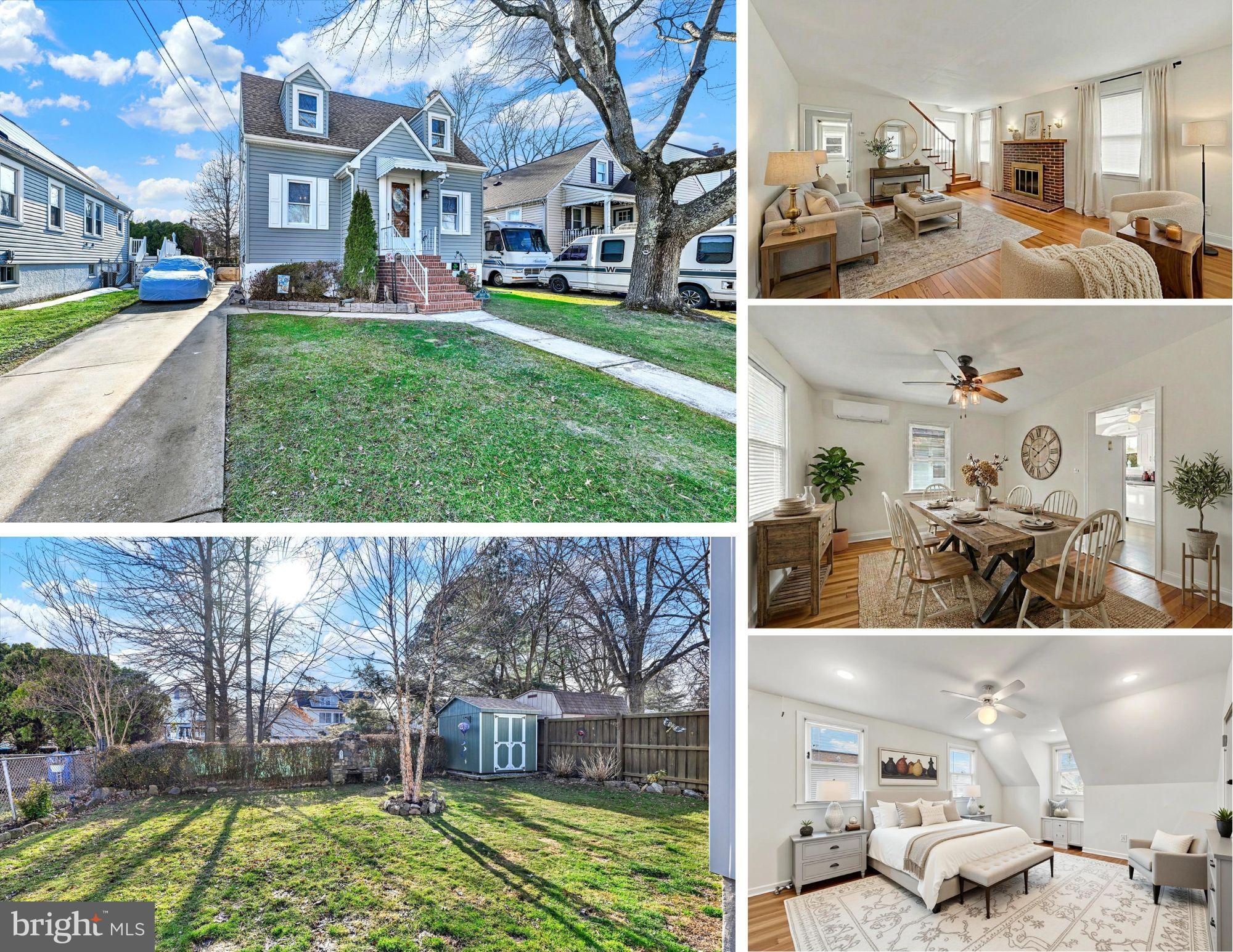 a view of multiple house with a yard