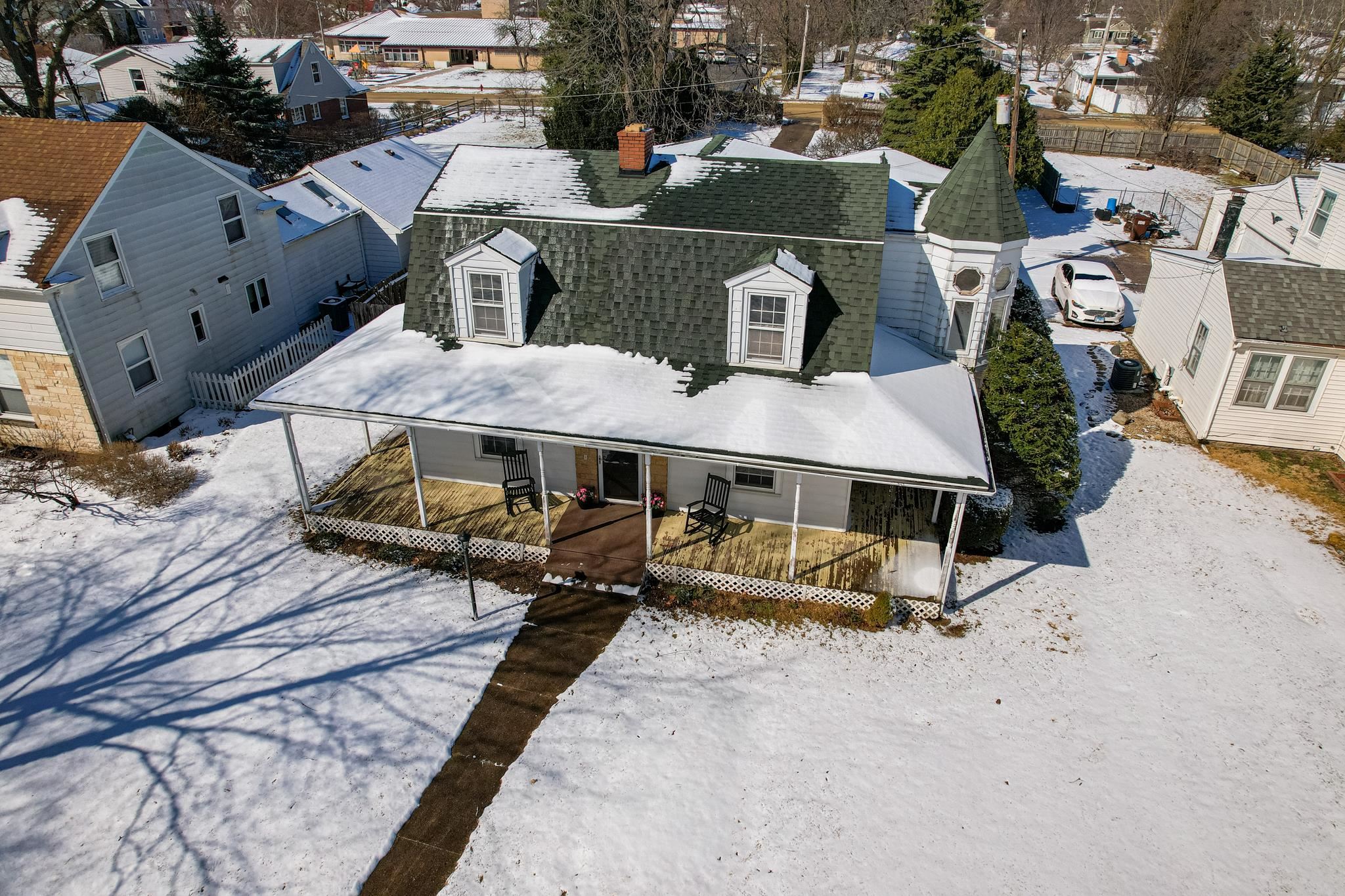 1070 North 8th Street Rochelle, IL 61068 - Photo 11 of 66 an aerial view of a house with large space