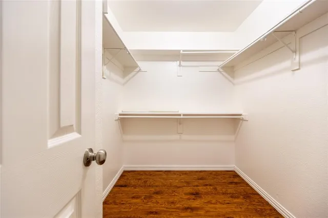 a view of a room with rack on the wall