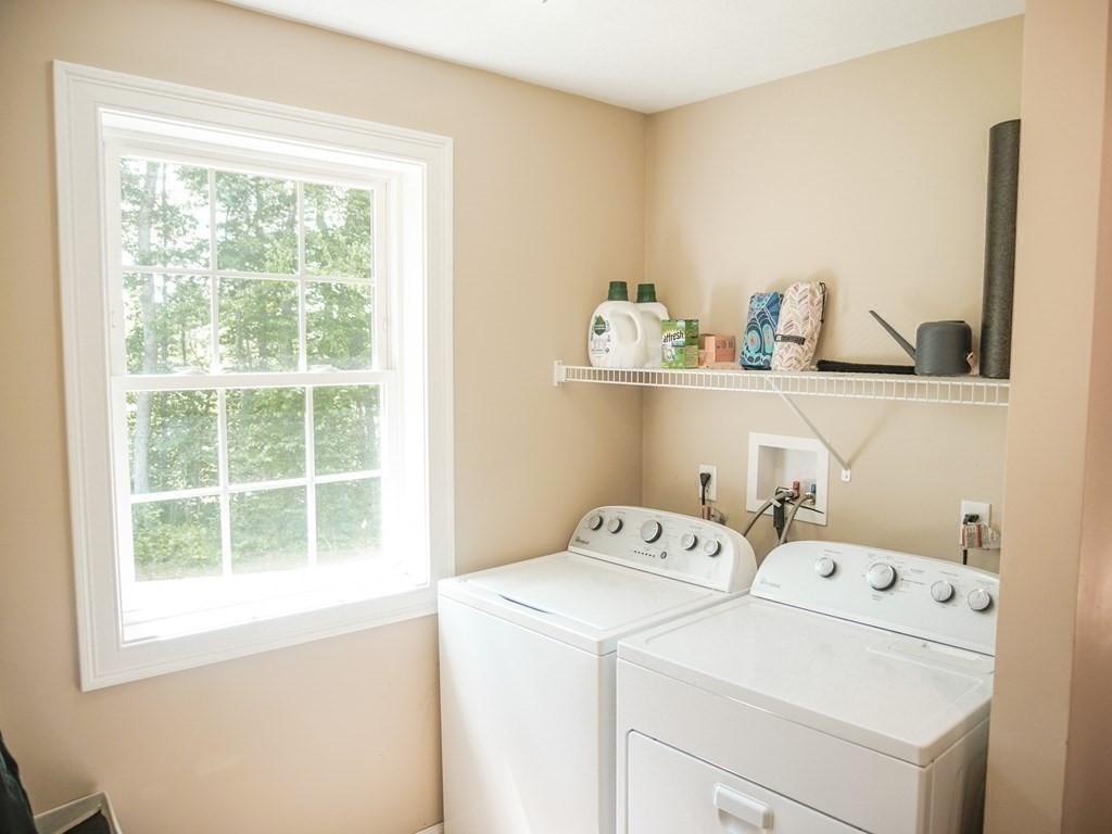 206 Haymeadow Lane Ayer, MA 01432 - Photo 21 of 41 a utility room with dryer and washer