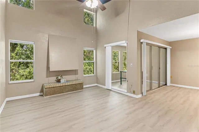 a view of livingroom with hardwood