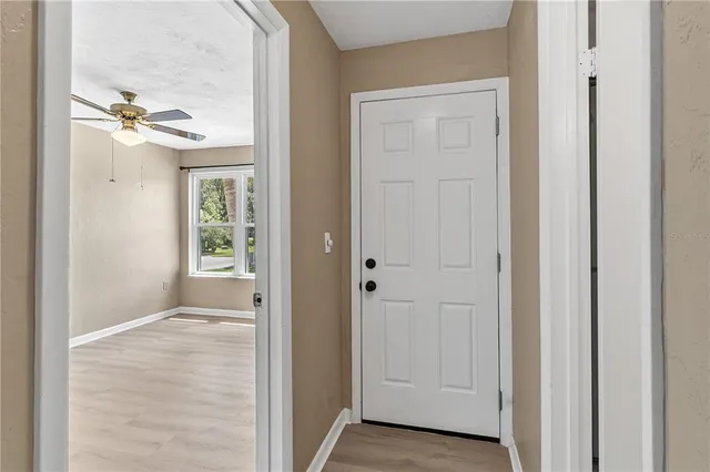 wooden floor in an empty room