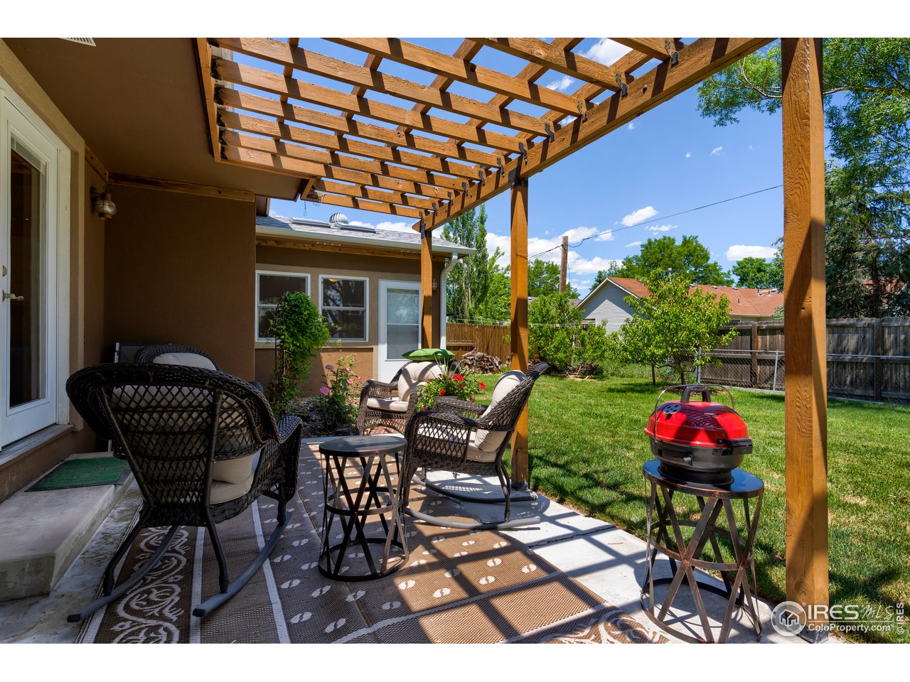 908 Rocky Road Fort Collins, CO 80521 - Photo 36 of 40 Patio with Pergola