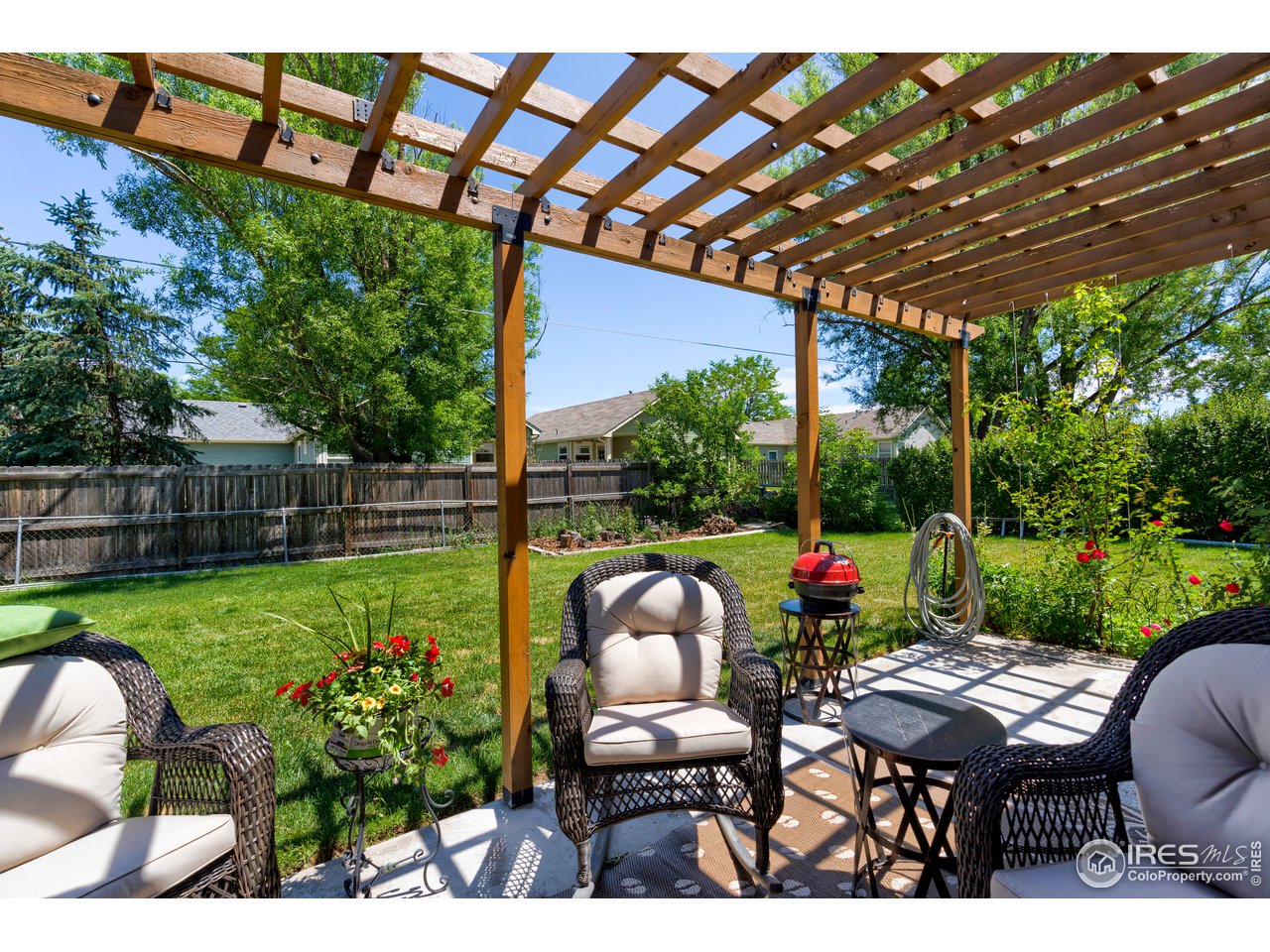 908 Rocky Road Fort Collins, CO 80521 - Photo 40 of 40 Patio with Pergola
