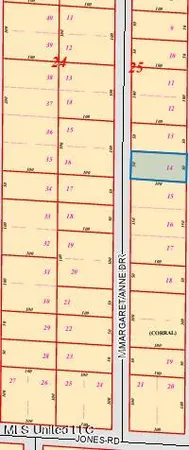 $9,500 | Lot 14 Margaret Anne Drive, Pass Christian, MS 39571
