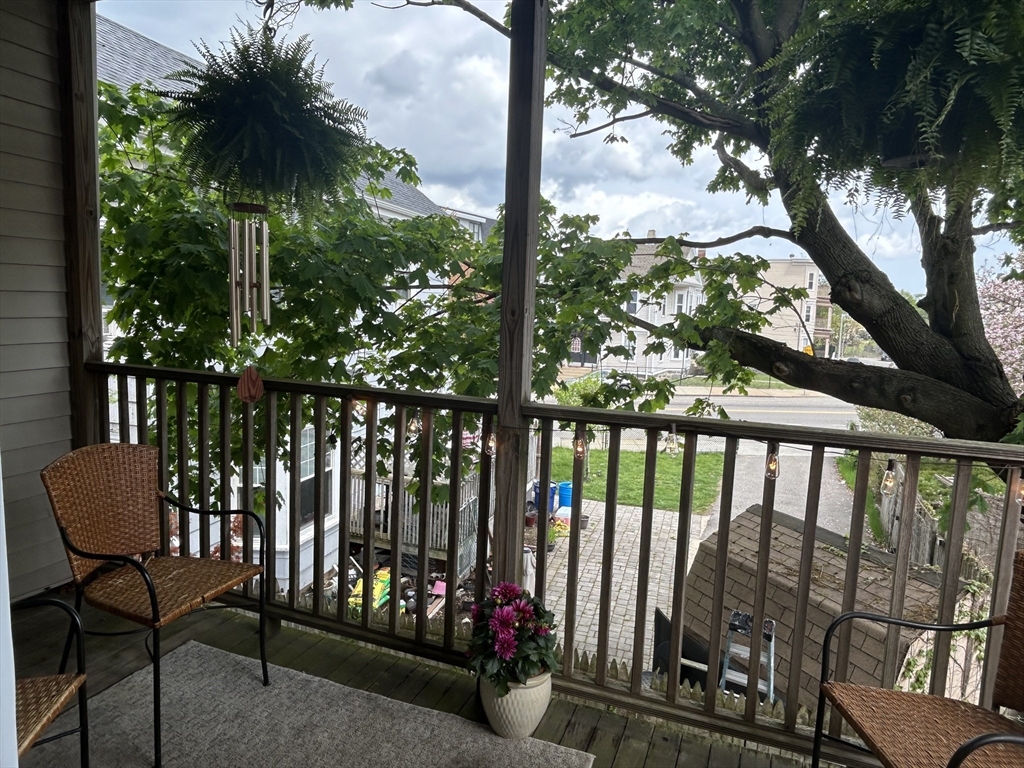 372 Adams Street, Unit 2 Boston, MA 02122 - Photo 18 of 20 a view of balcony with furniture