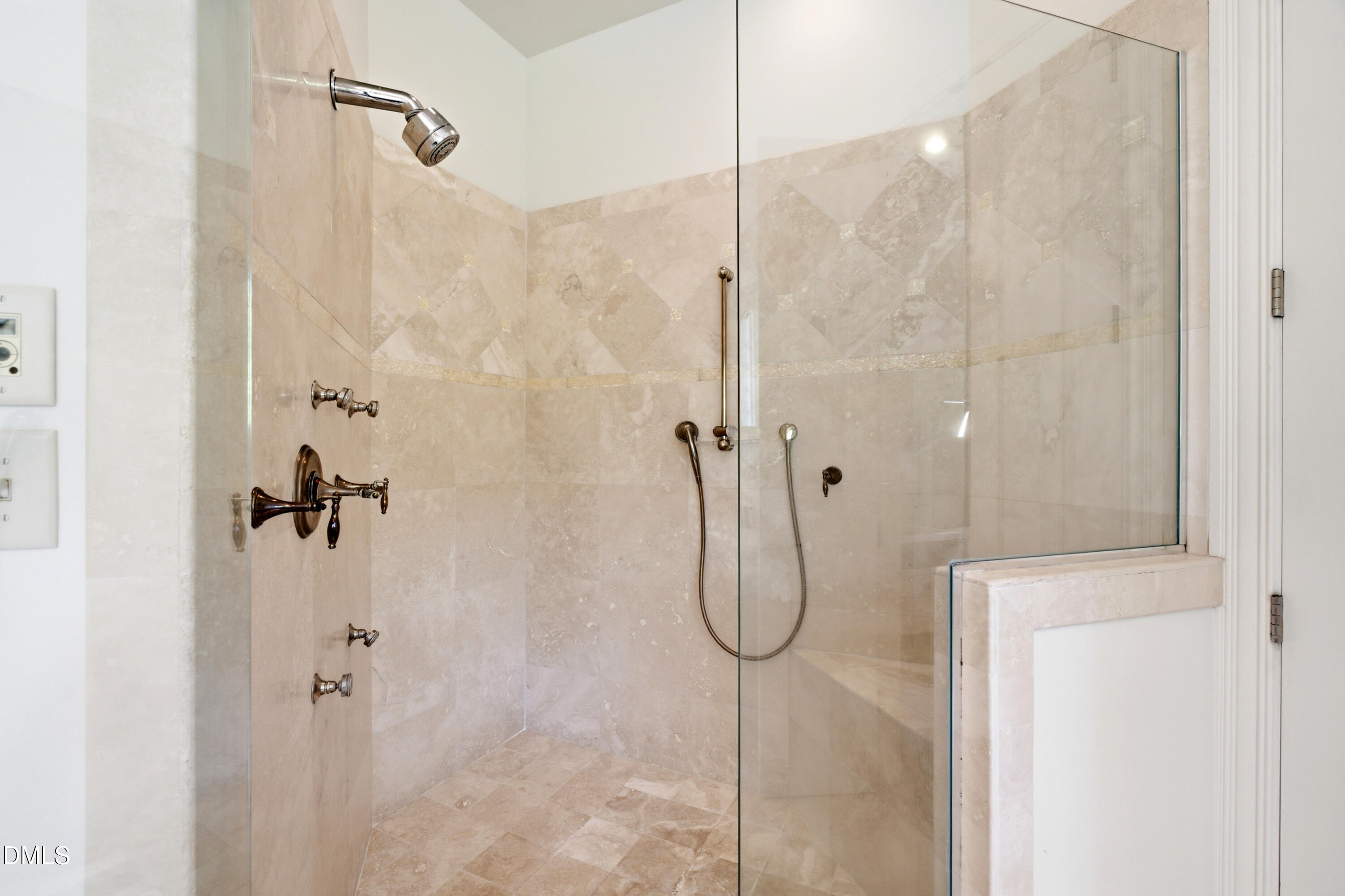 1508 Consett Court Raleigh, NC 27613 - Photo 30 of 67 Walk-in Shower (Primary Bath)