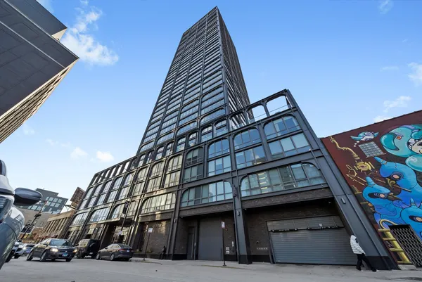 a view of a large building