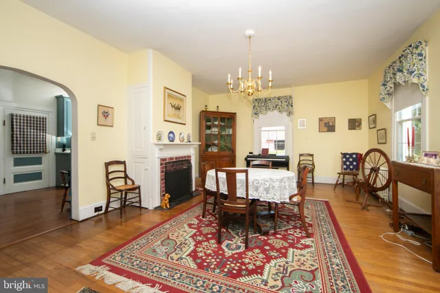 a room with furniture and wooden floor