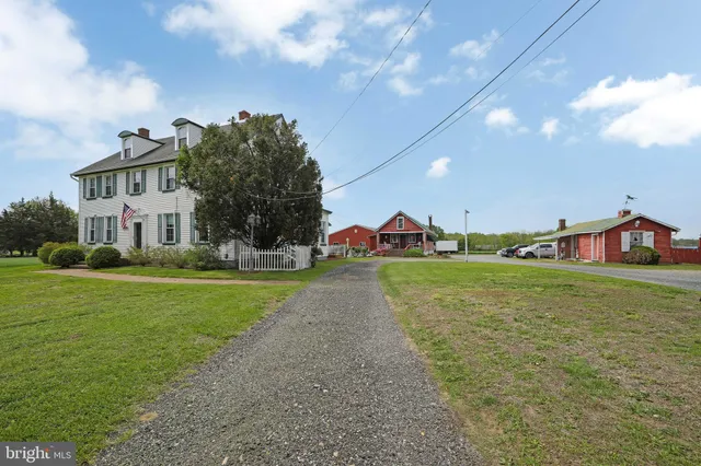 a view of a yard in front of a house with a yard