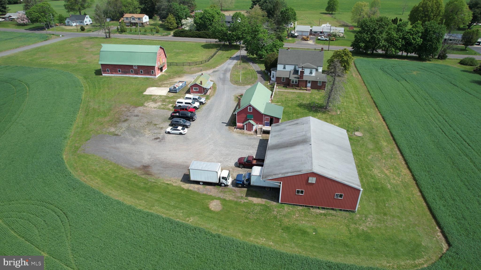 111 Newbolds Corner Road Southampton, NJ 08088 - Photo 92 of 96 an aerial view of a house with a garden