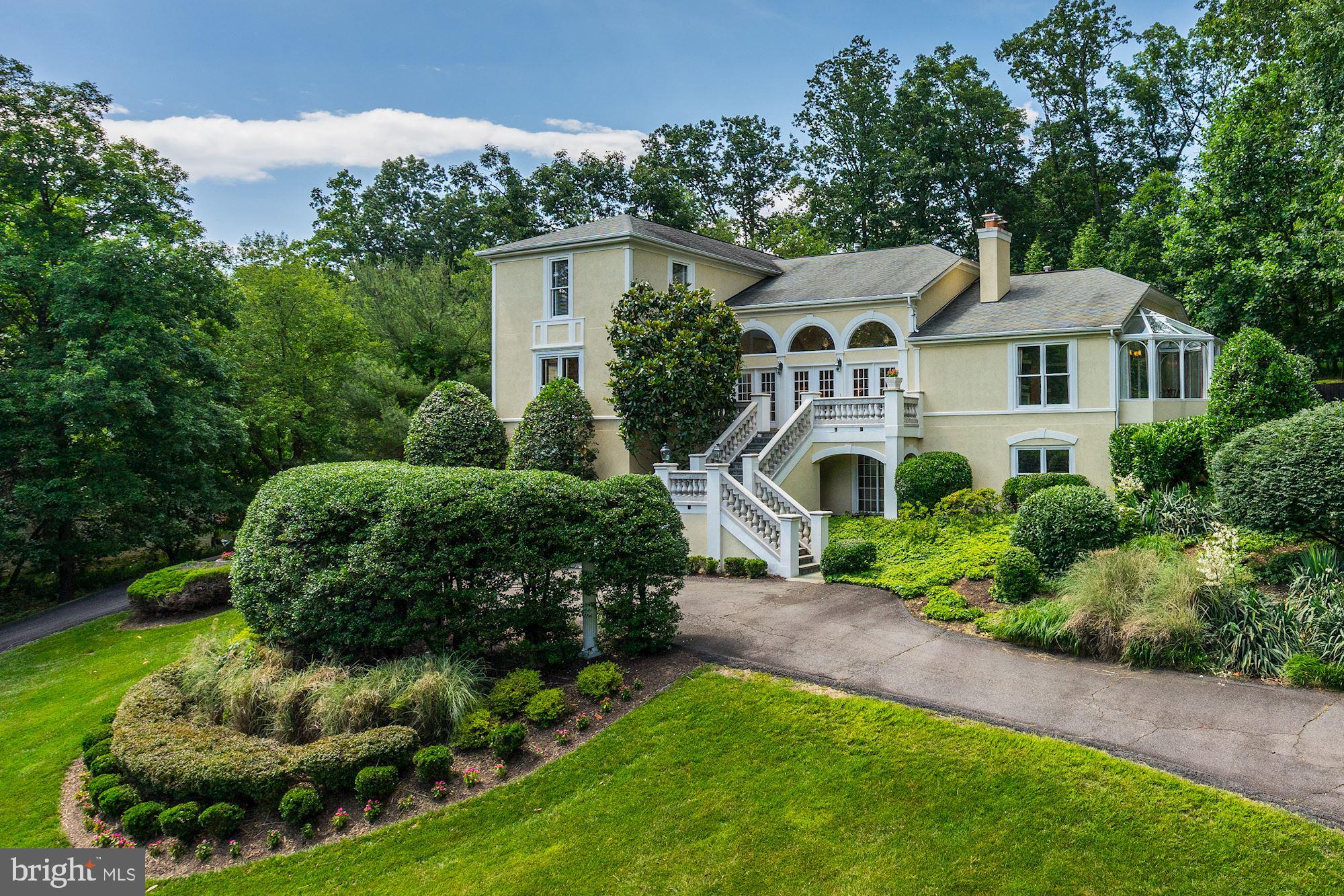 8816 Brook Road McLean, VA 22102 - Photo 1 of 49 Mediterranean villa sited on 1 acre private lot