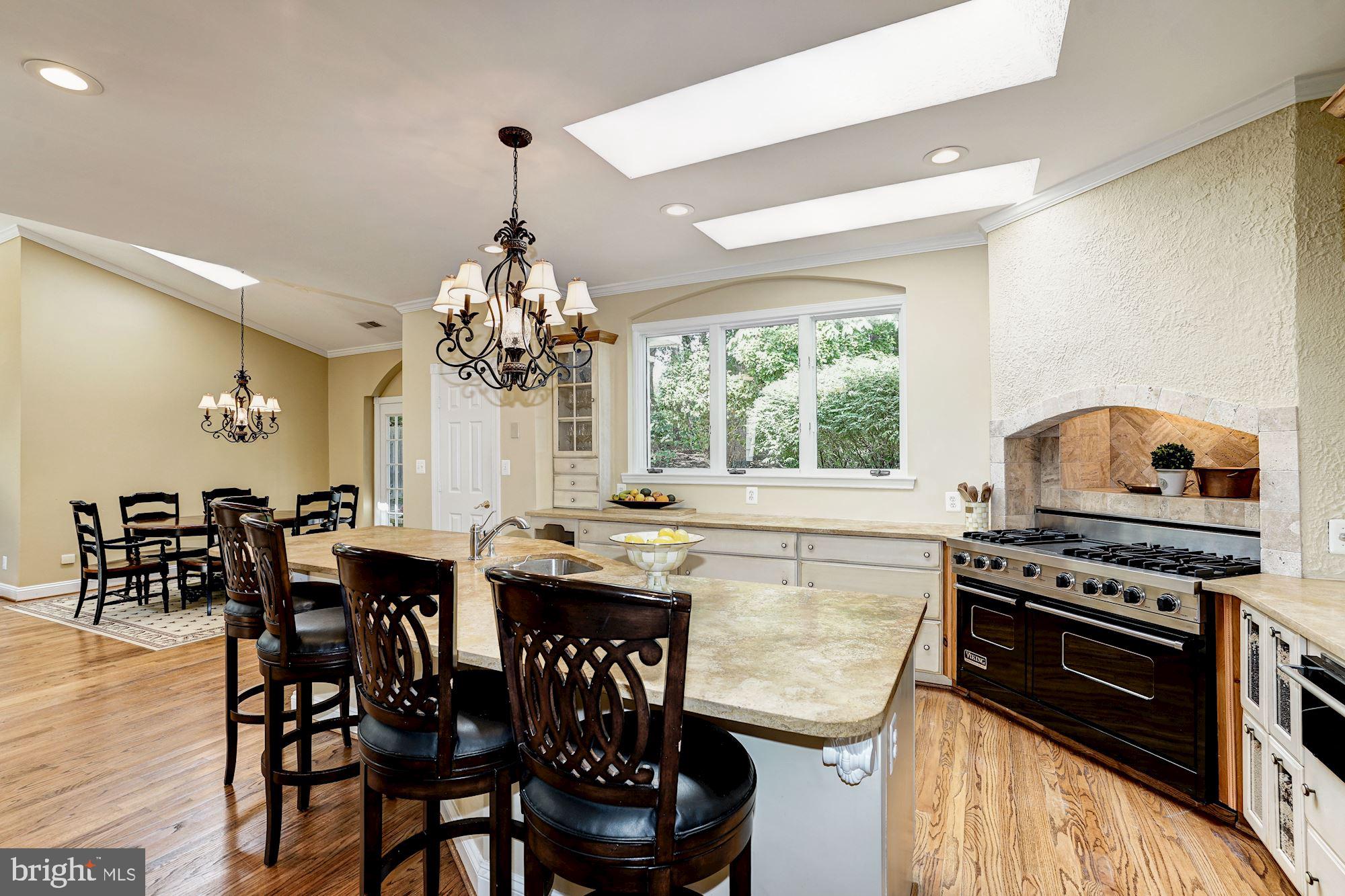 8816 Brook Road McLean, VA 22102 - Photo 9 of 49 Center island with bar seating