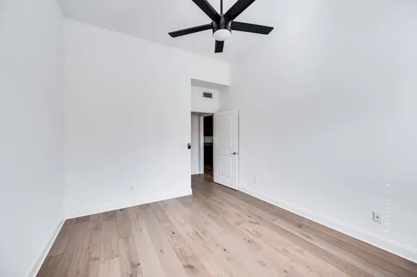 wooden floor in an empty room