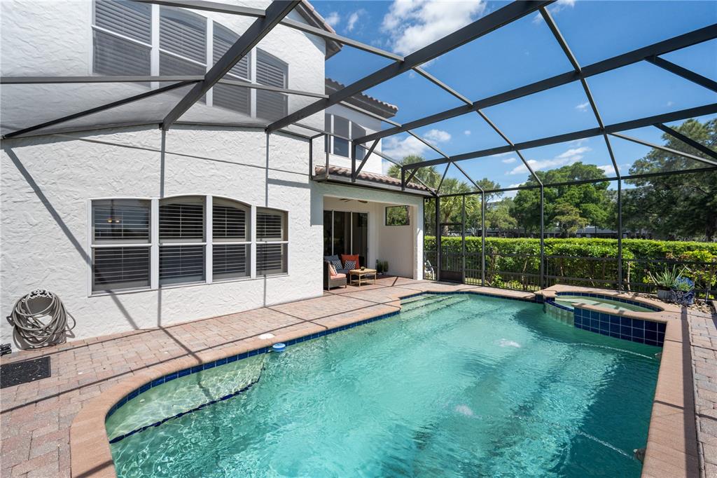 8119 Vía Rosa Orlando, FL 32836 - Photo 37 of 62 a view of a house with backyard and porch