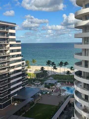 a view of a city with tall buildings