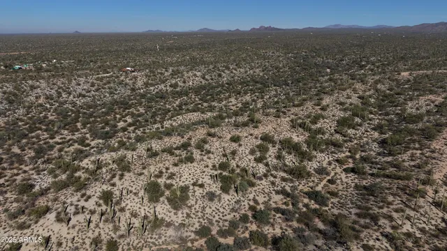 a view of city and mountain