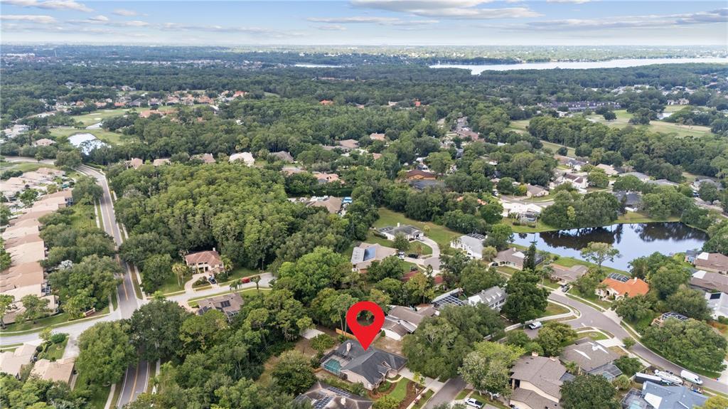 3372 Brian Road South Palm Harbor, FL 34685 - Photo 40 of 45 an aerial view of multiple house