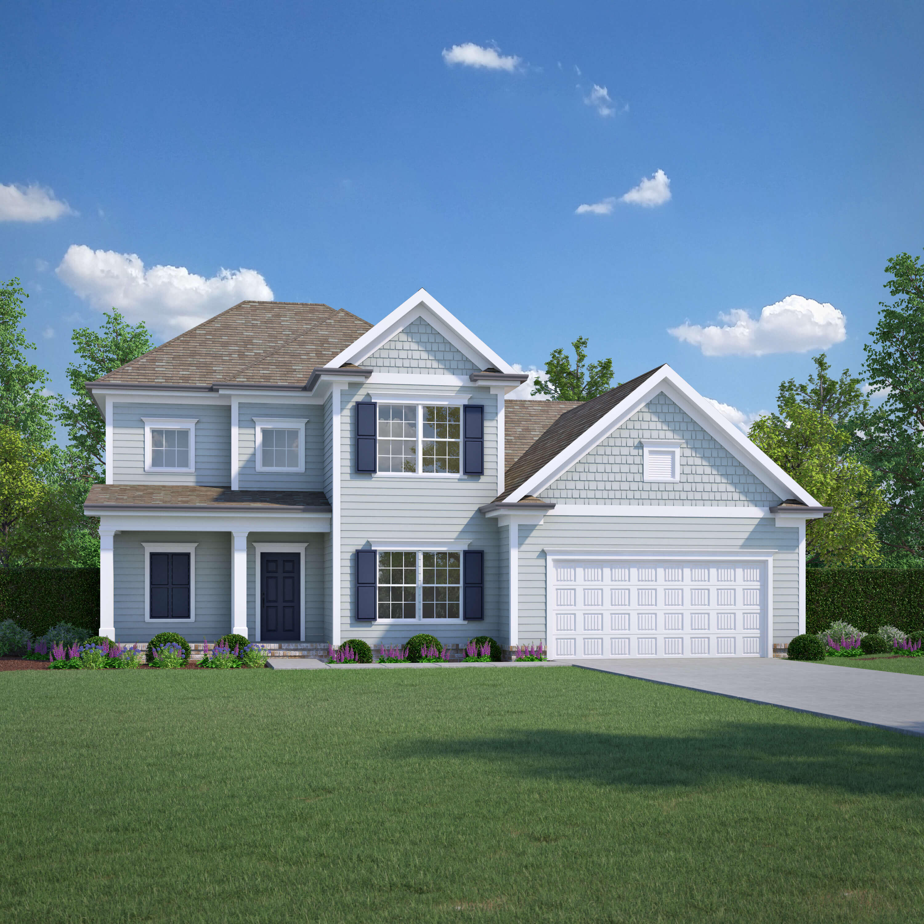 9620 Mayfly Road, Unit 6 Ooltewah, TN 37363 - Photo 1 of 39 Peyton Home Plan Rendering