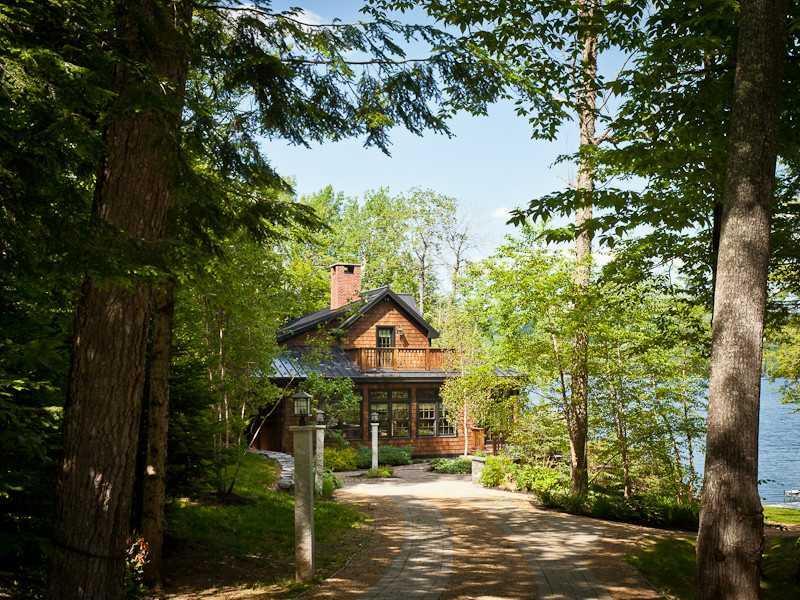 1321 Embden Pond Road Embden, ME 04958 - Photo 20 of 30 Exterior Front. Driveway is gravel...