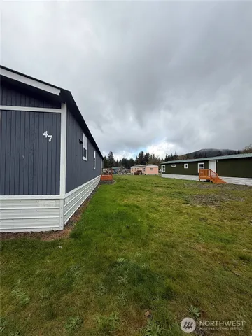 a view of an outdoor space and yard