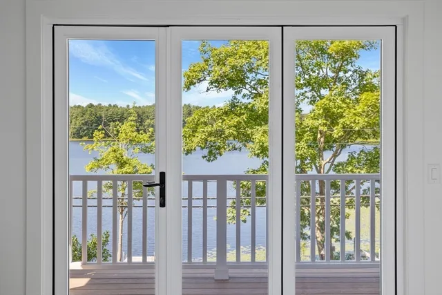 a front view of a house with a porch