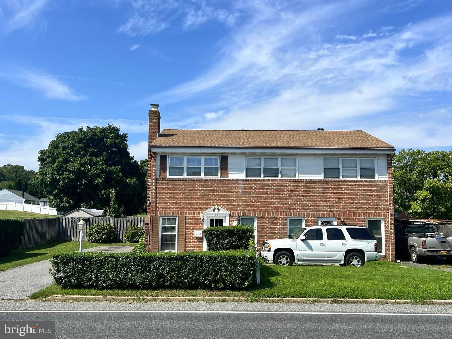 Front exterior of Duplex