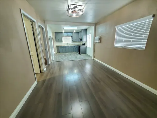 a view of livingroom with furniture and wooden floor