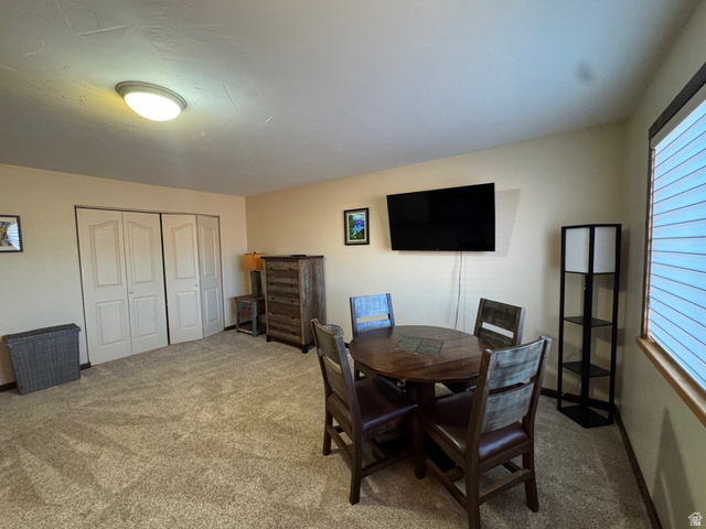 3439 Westwater Road Moab, UT 84532 - Photo 53 of 64 View of carpeted dining space