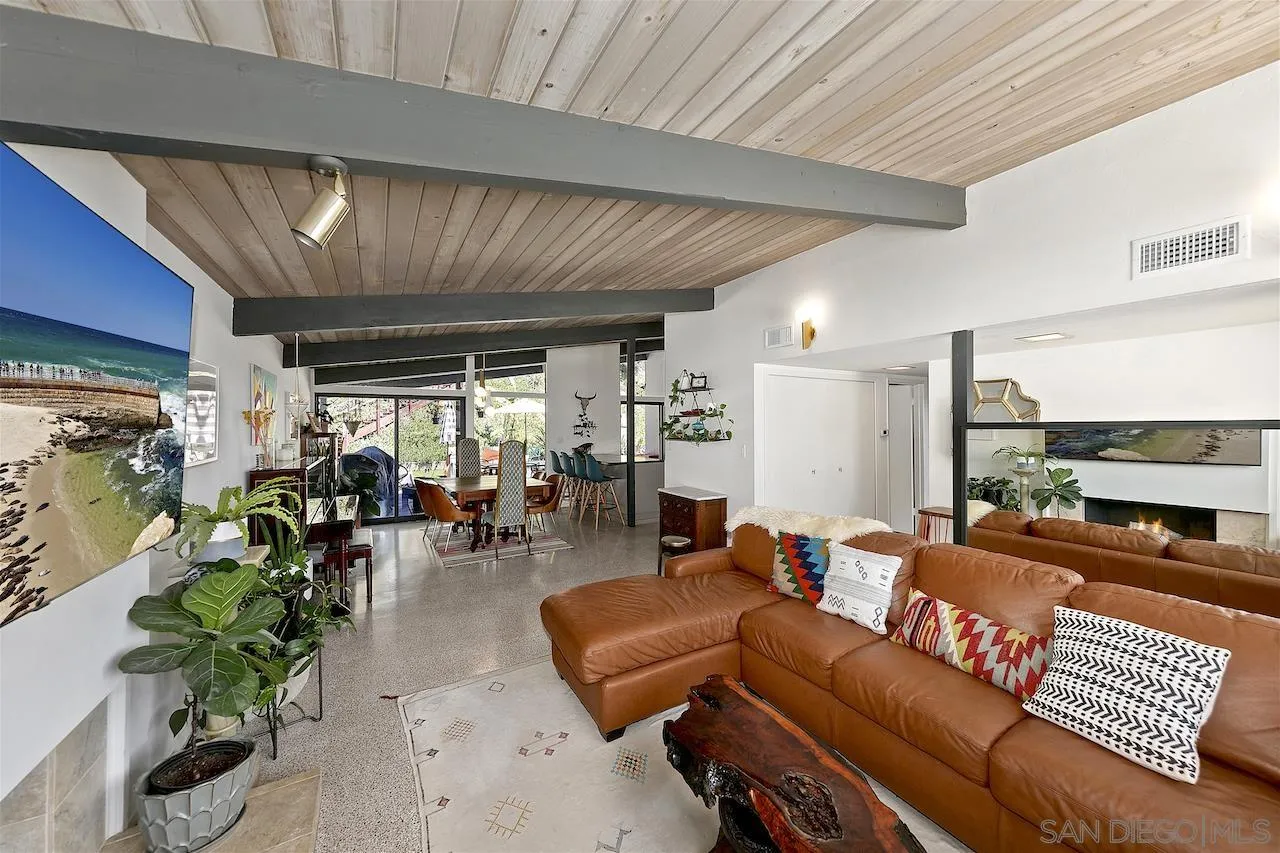 5635 Dartford Way San Diego, CA 92120 - Photo 5 of 26 a living room with furniture and a large window