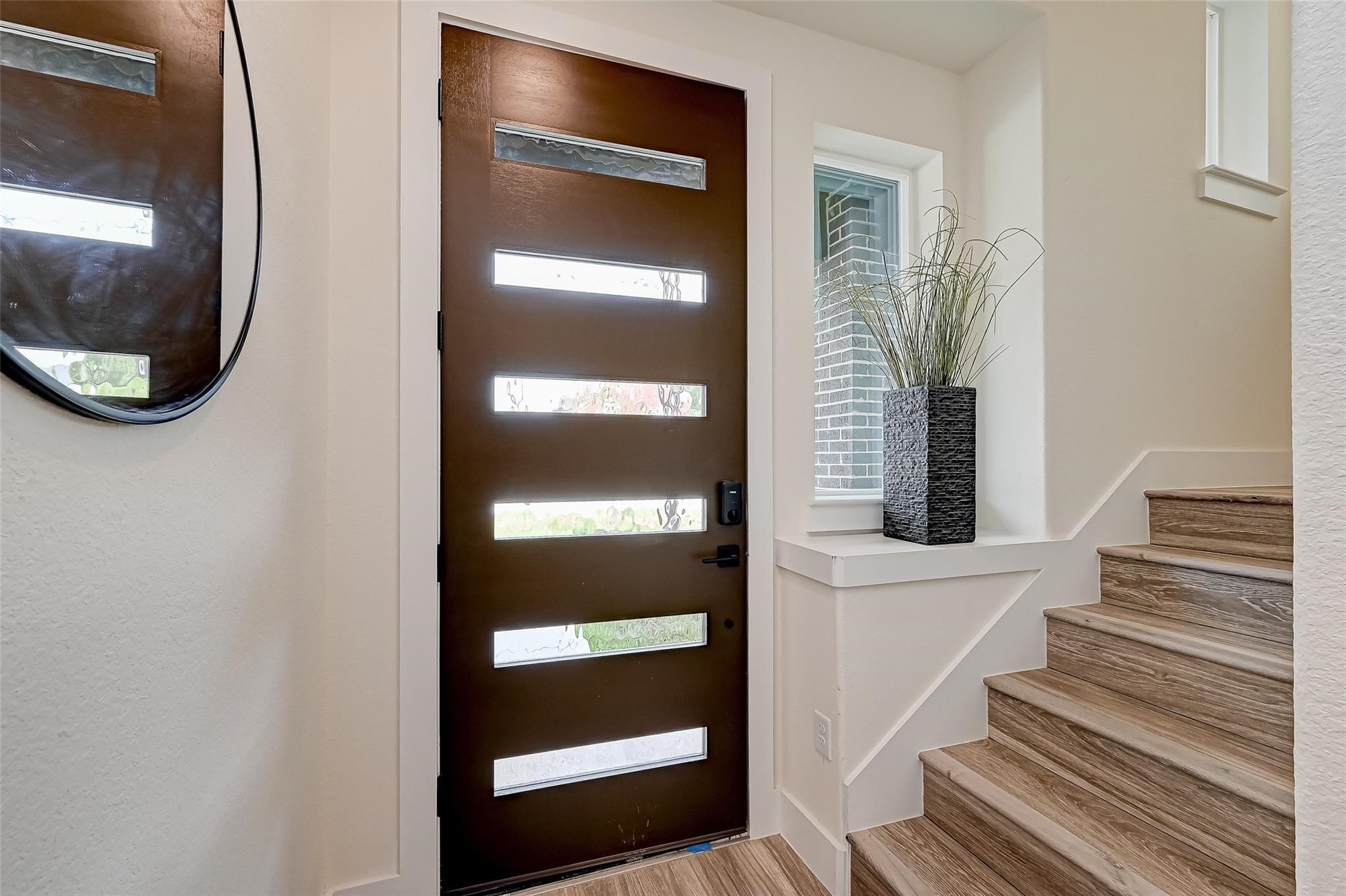 2905 Nagle Street Houston, TX 77004 - Photo 2 of 41 a view of entryway and hall with wooden floor