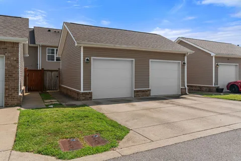 a front view of house with yard
