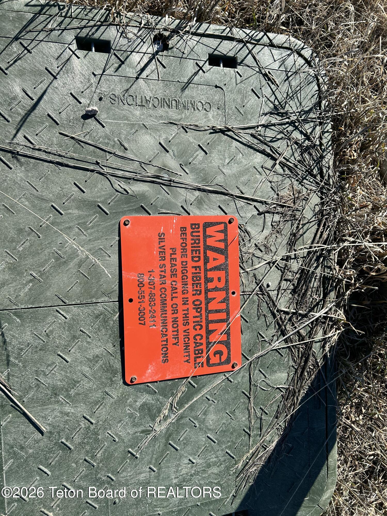 130 Creekside Road Alta, WY 83414 - Photo 9 of 11 Fiber optic buried at lot