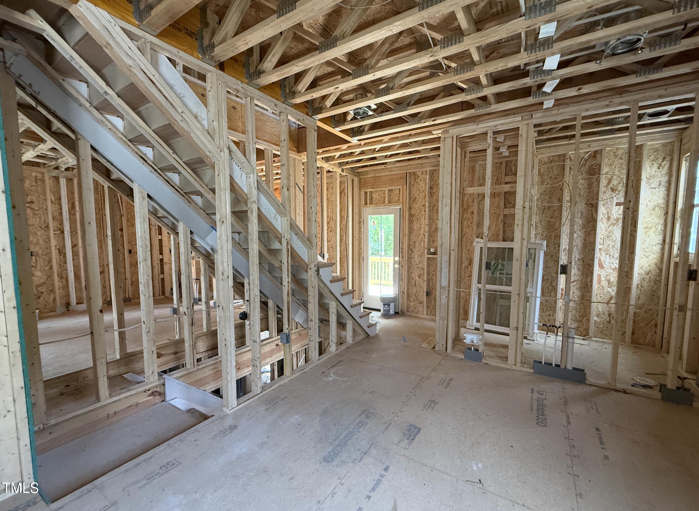 804 South Roxboro Street Durham, NC 27707 - Photo 12 of 15 a view of an empty room with stairs