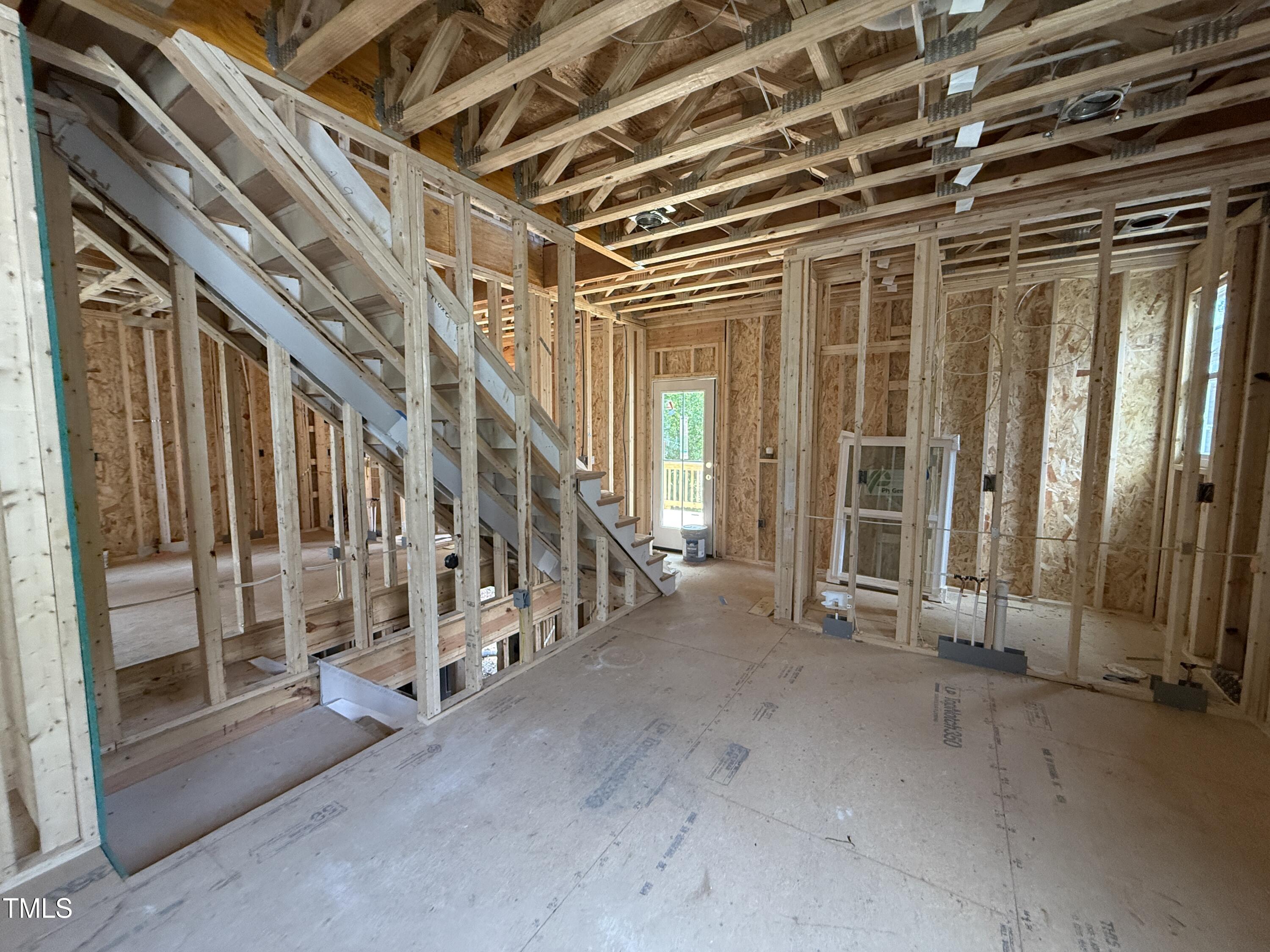 804 South Roxboro Street Durham, NC 27707 - Photo 5 of 15 a view of an empty room with stairs
