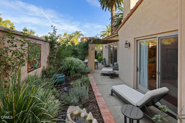 a view of a lobby with chair and tables