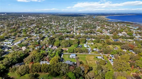 view of city and green space