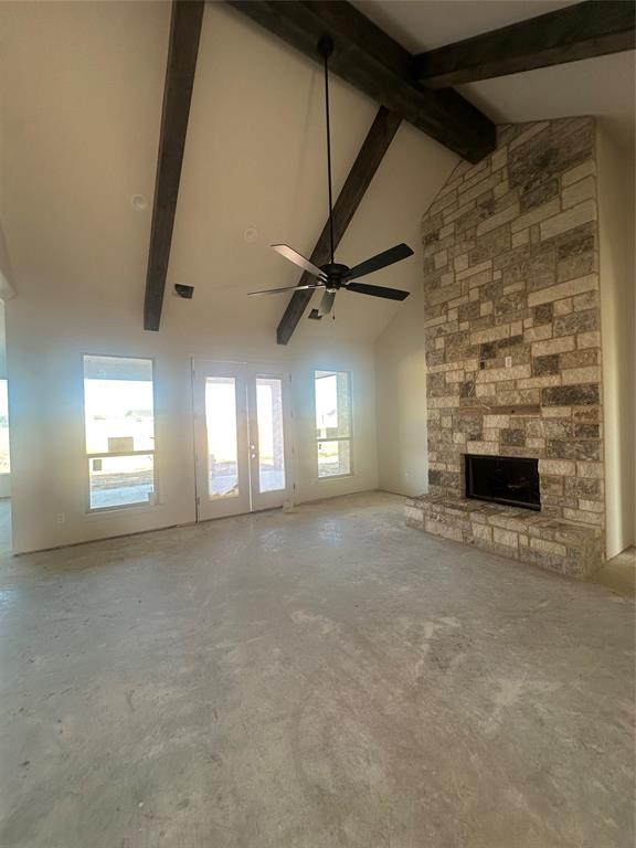 2220 Cr 4371 Decatur Tx 76234 Decatur, TX 76234 - Photo 8 of 29 a view of empty room with a fireplace